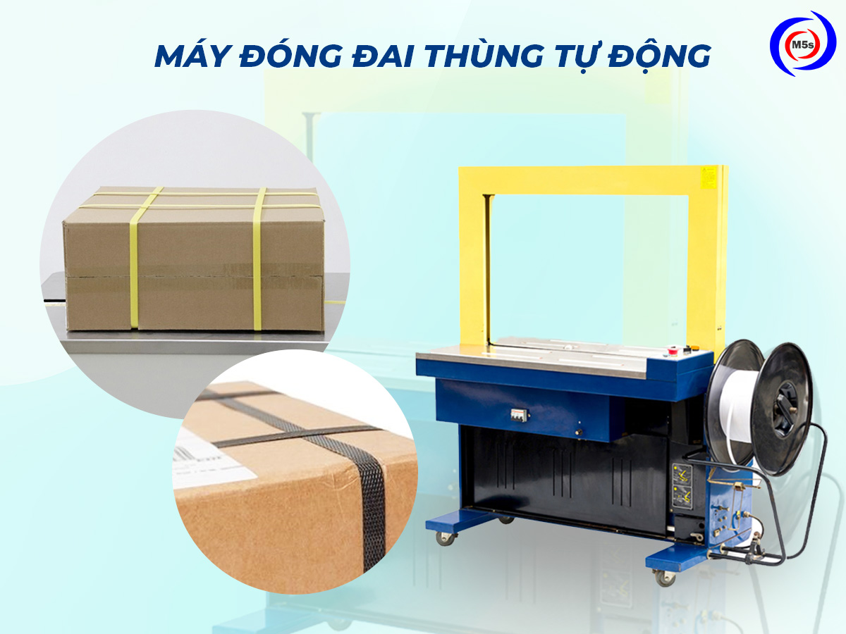Máy đóng đai tự động