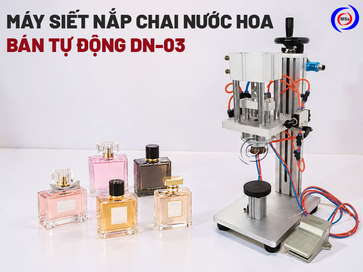 máy đóng nắp chai nước hoa DN-03