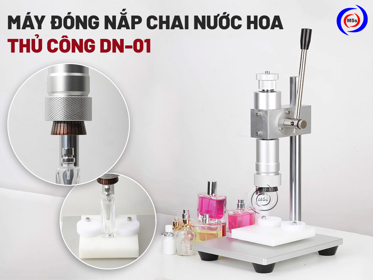 máy đóng nắp chai nước hoa DN-01