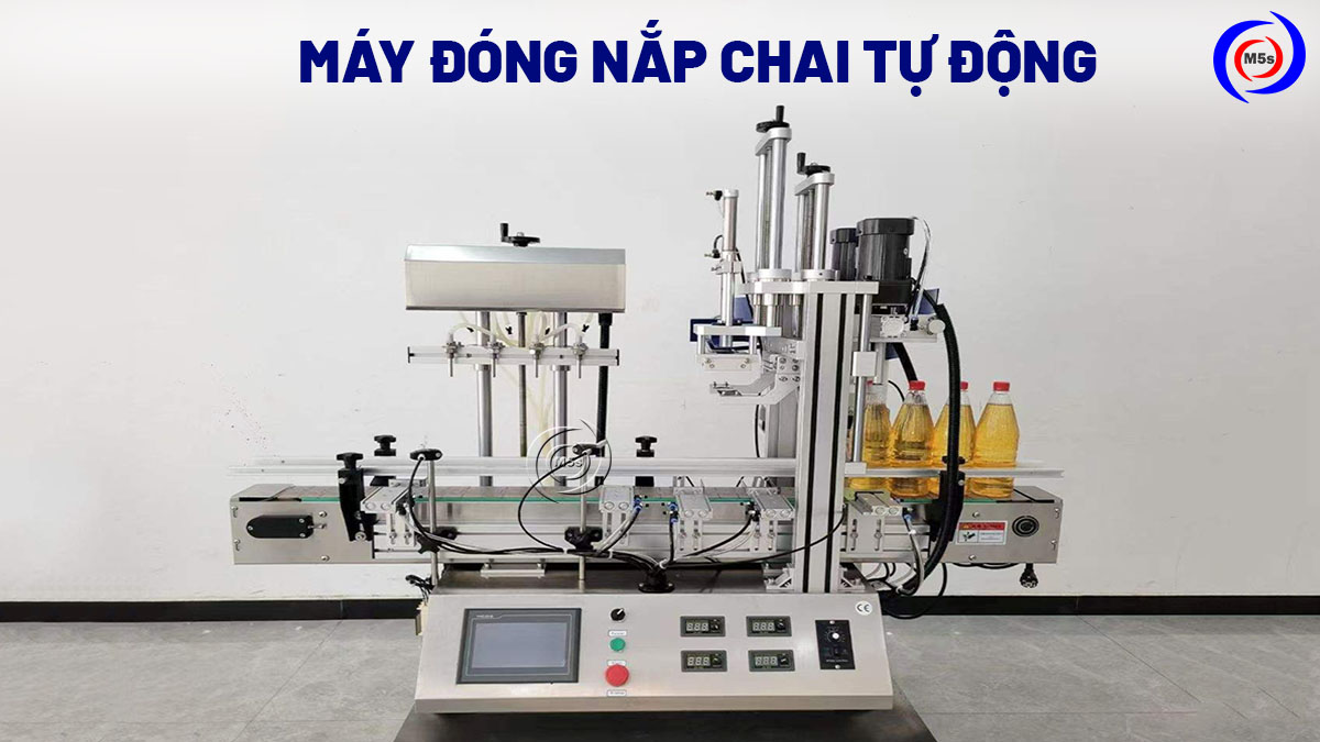 máy đóng nắp chai tự động tại xưởng máy đóng nắp chai tự động tại xưởng