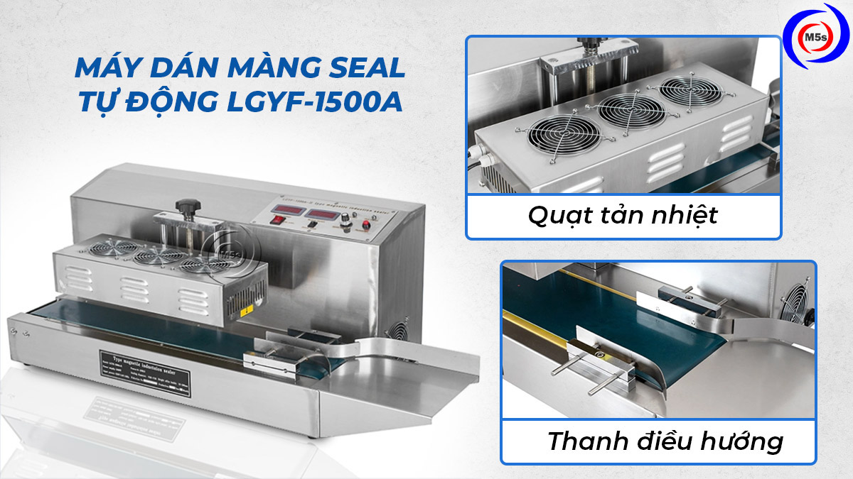Máy dán màng seal tự động LGYF-1500