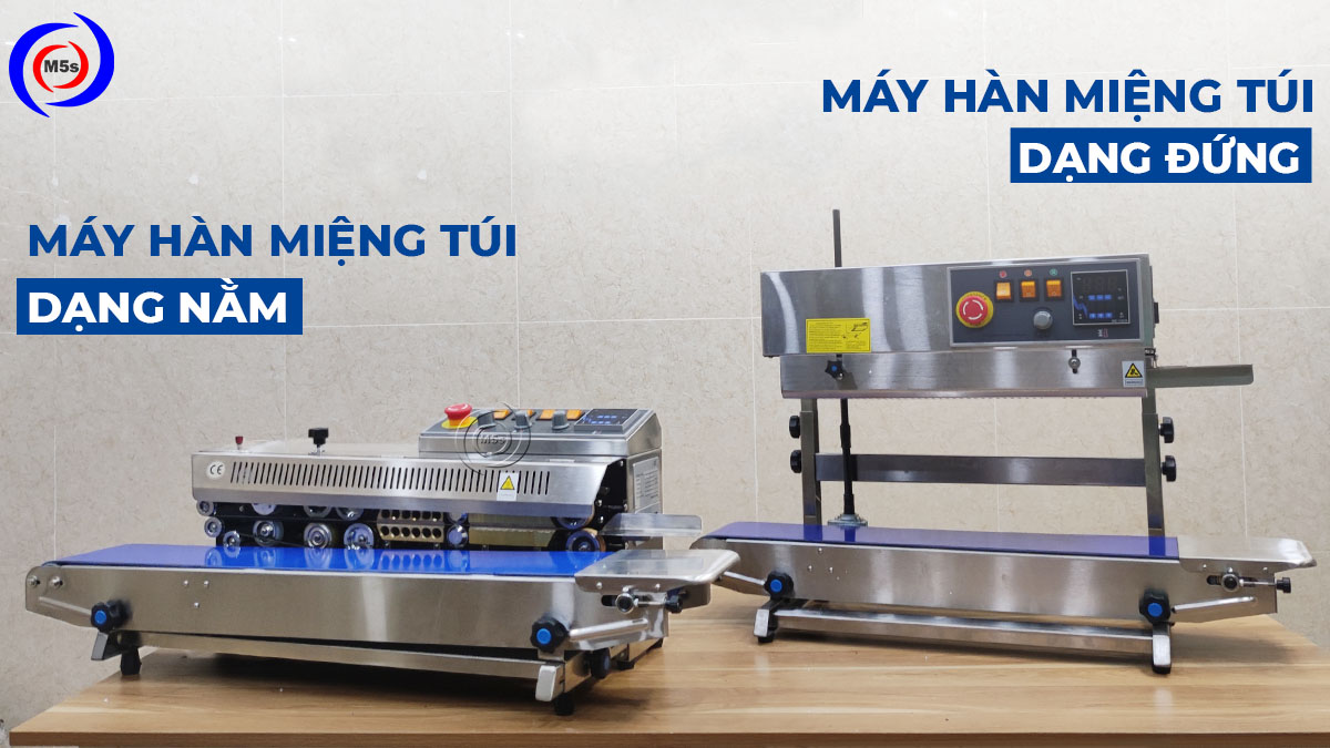 máy hàn miệng túi liên tục dạng nằm và dạng đứng máy hàn miệng túi liên tục dạng nằm và dạng đứng