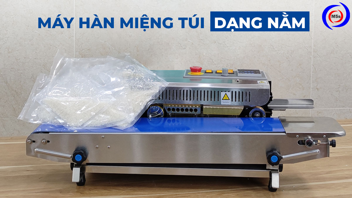 máy hàn miệng túi liên tục dạng nằm máy hàn miệng túi liên tục dạng nằm