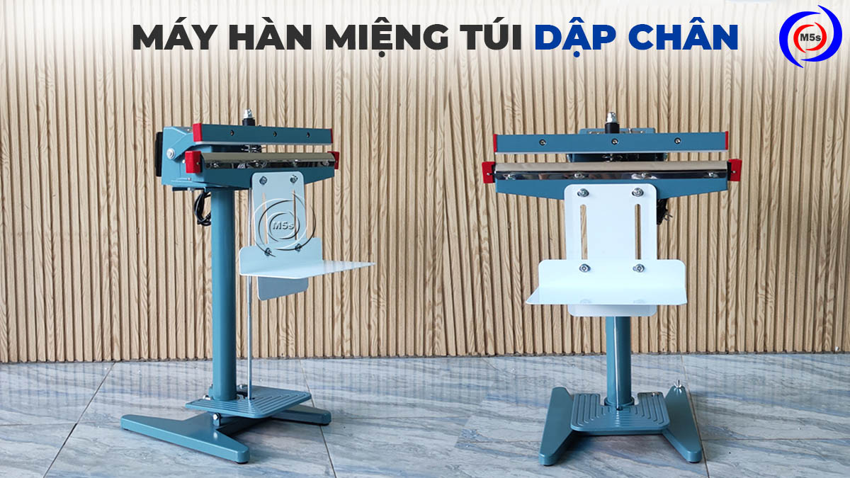 Máy hàn miệng túi dập chân