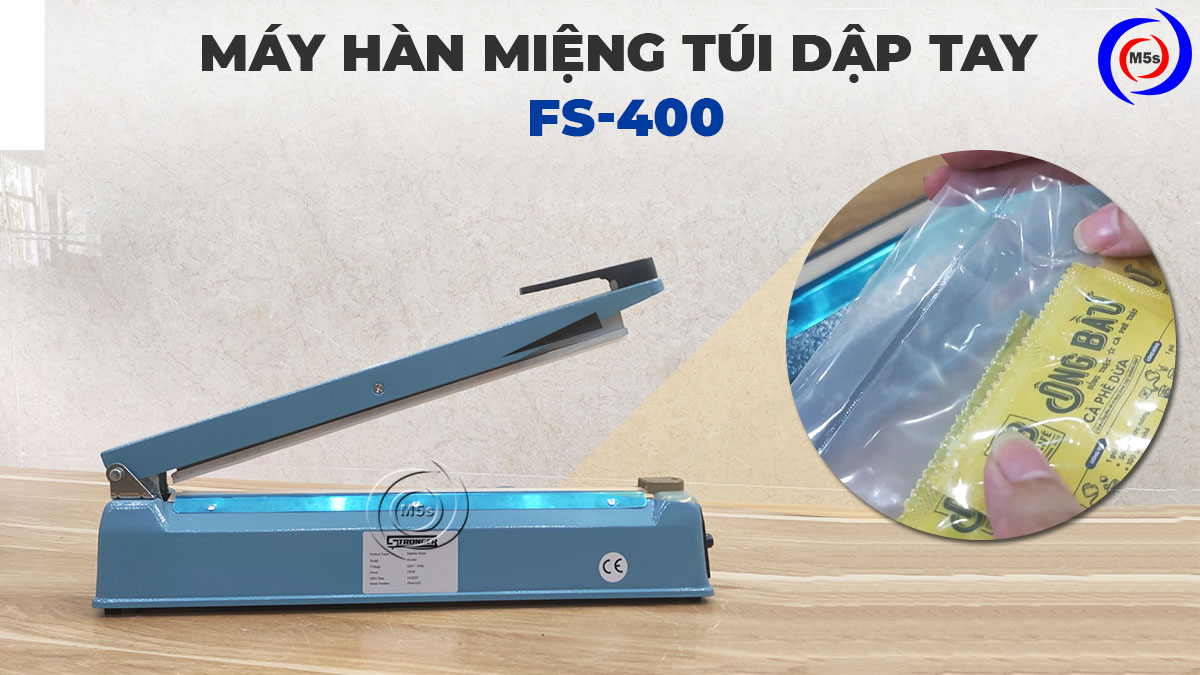 Máy hàn túi dập tay FS-400