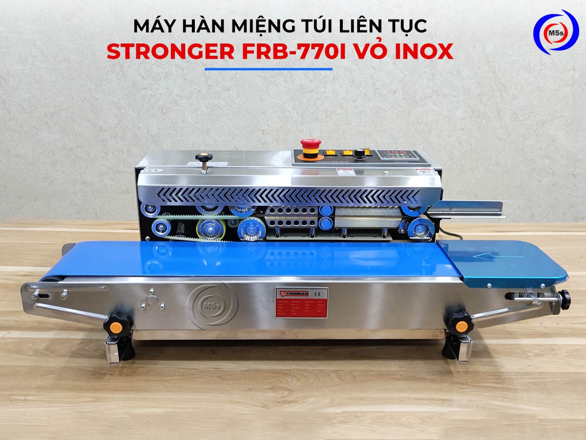 Máy hàn miệng túi liên tục Stronger FRB-770I