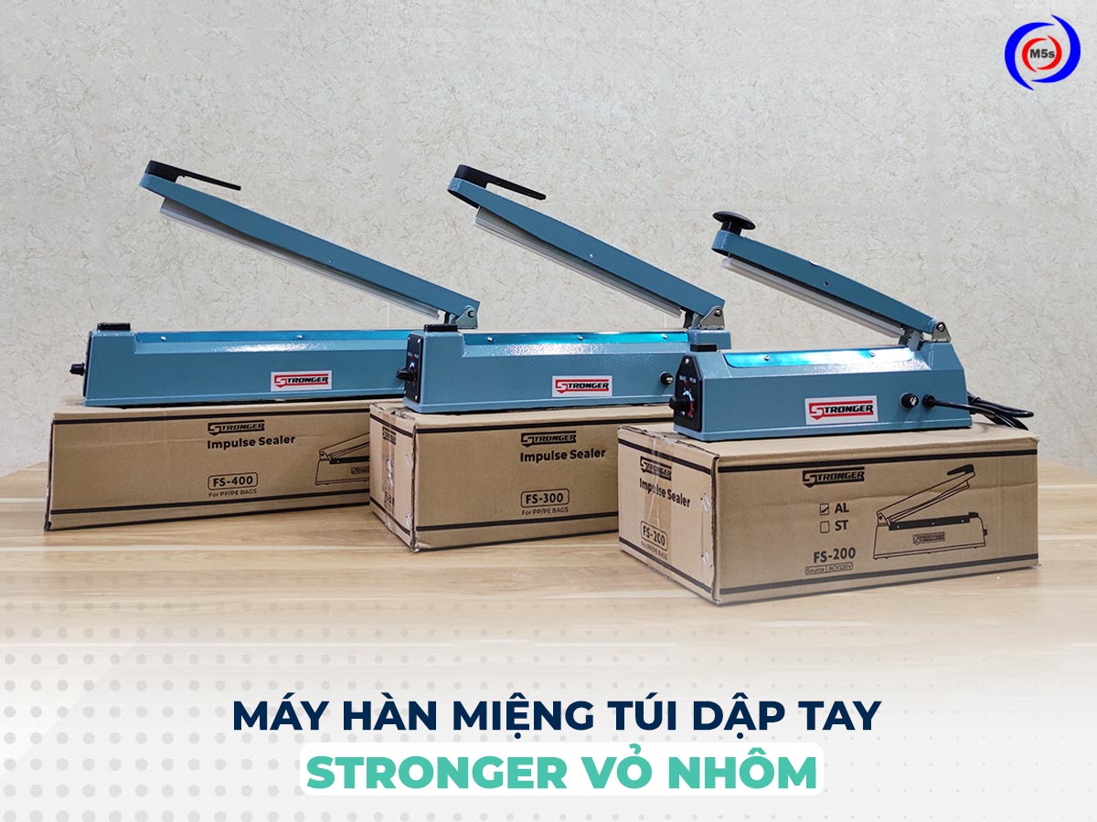 máy hàn nhiệt miệng túi mini FS-400 vỏ nhôm