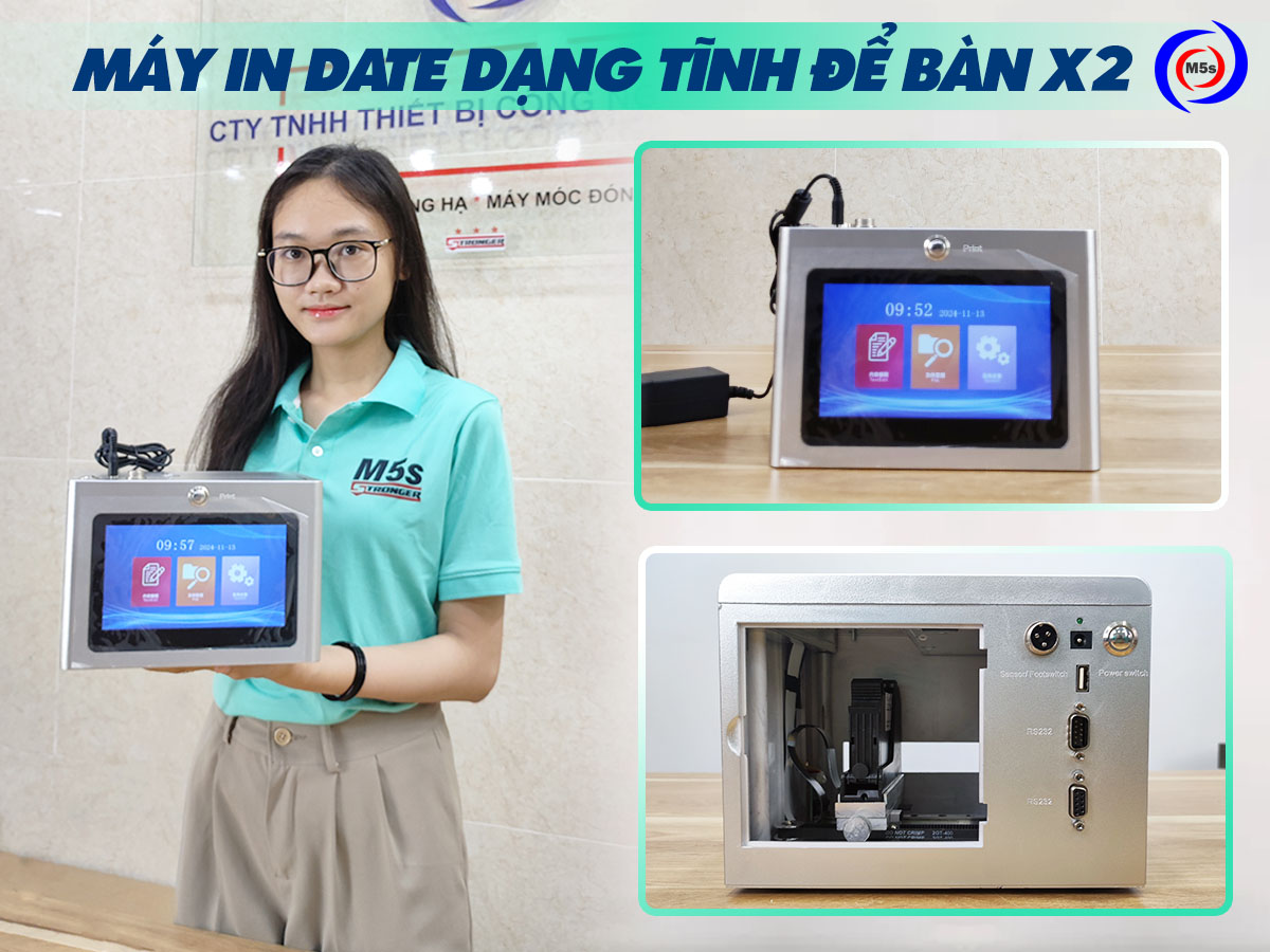 Máy in phun date dạng tĩnh X2