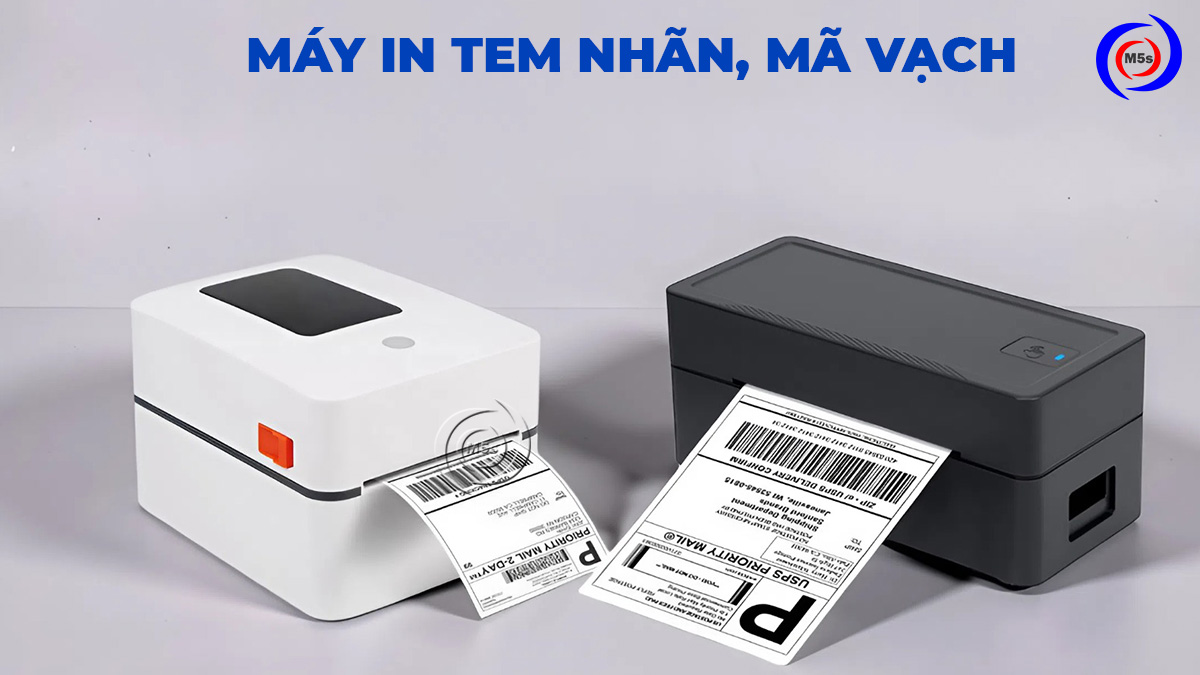 Máy in tem nhãn, mã vạch