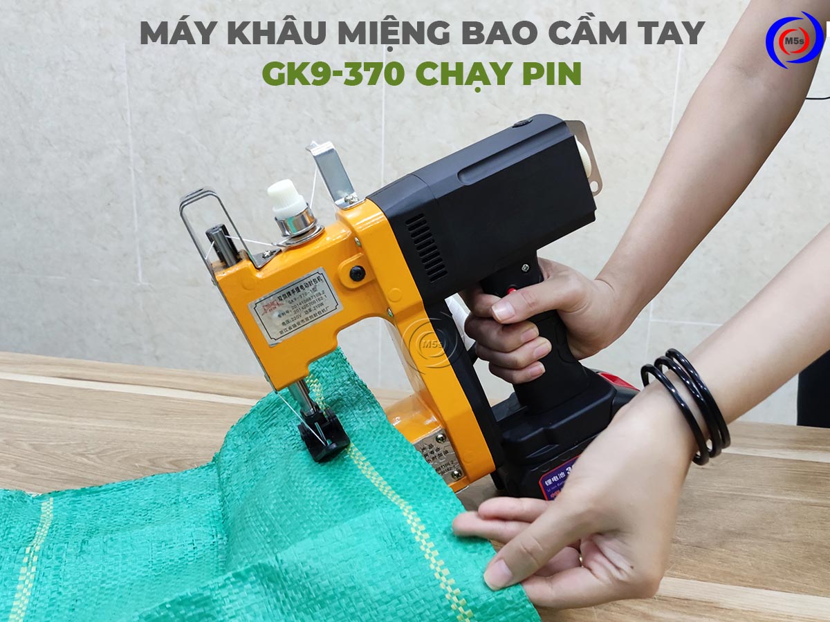 máy khâu miệng bao cầm tay GK9-370 chạy pin máy khâu miệng bao cầm tay GK9-370 chạy pin