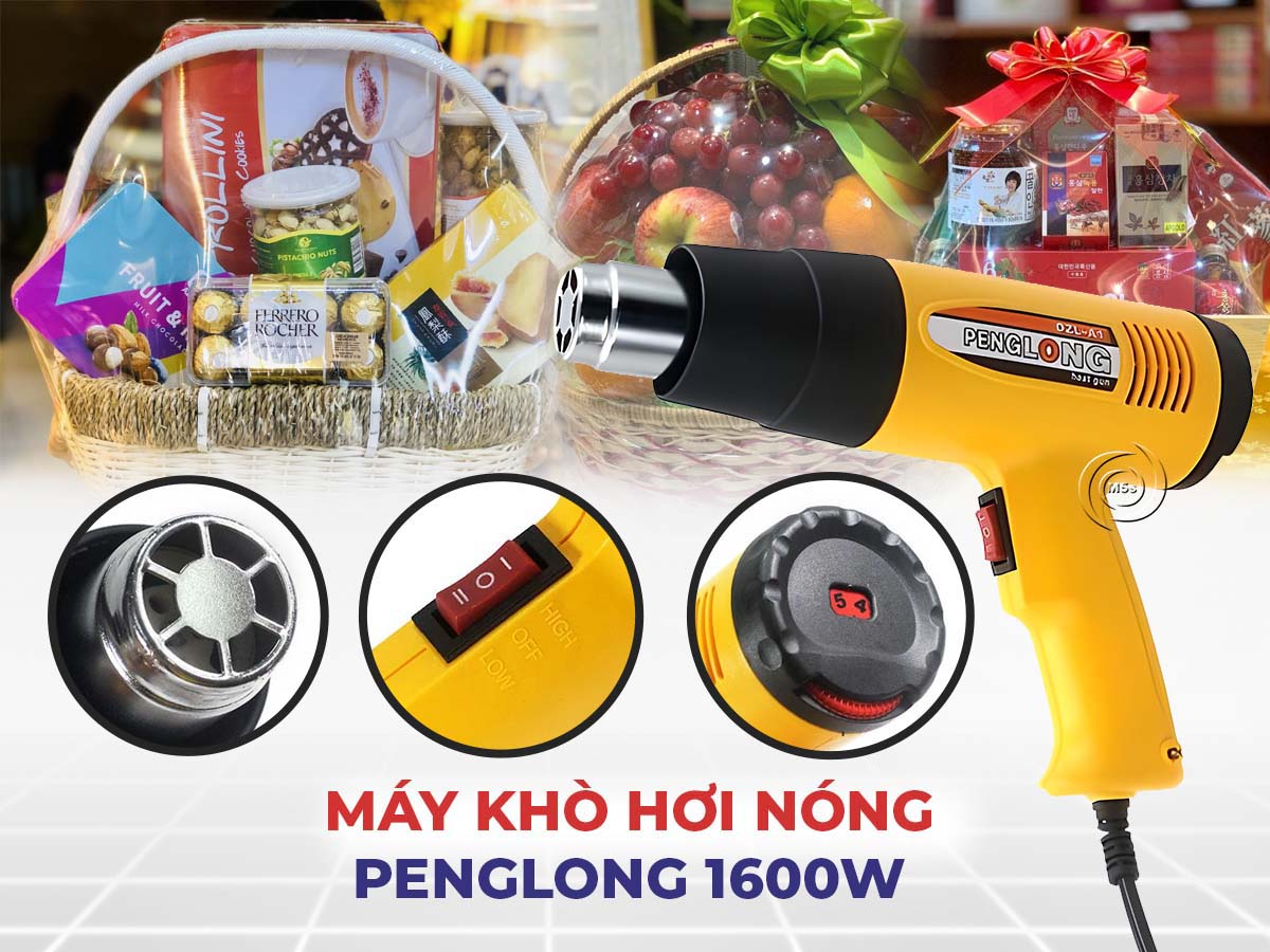 Máy khò hơi nóng PENGLONG 1600W