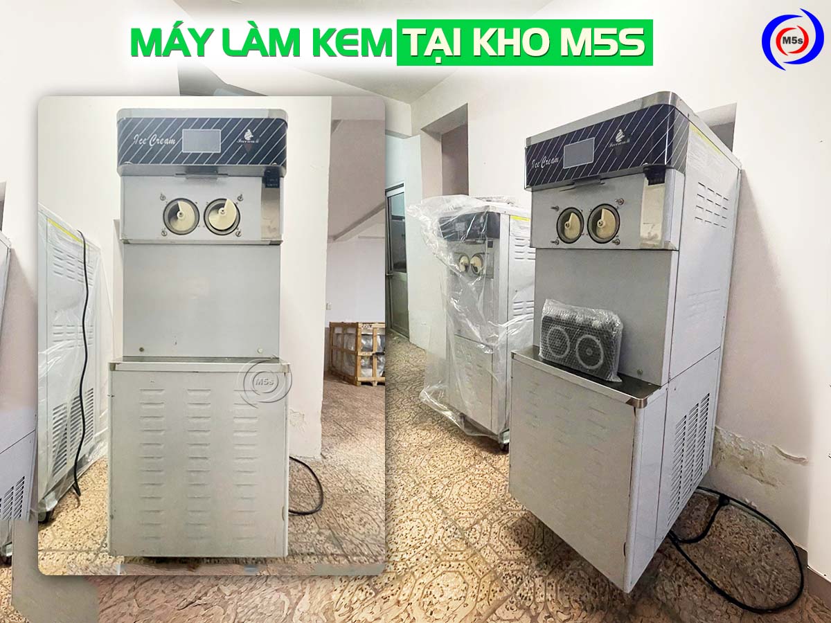 Máy làm kem tươi tại kho Thiết bị M5s Máy làm kem tươi tại kho Thiết bị M5s