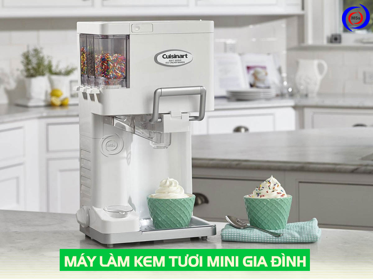 Máy làm kem tươi mini gia đình Máy làm kem tươi mini gia đình