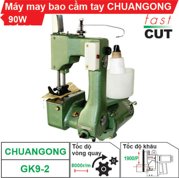 Máy may bao cầm tay GK9-2 Máy may bao cầm tay GK9-2