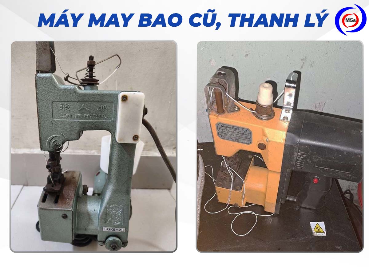 Máy may bao cầm tay cũ đã qua sử dụng Máy may bao cầm tay cũ đã qua sử dụng