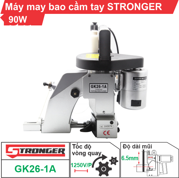 Máy may bao cầm tay Stronger GK26-1A Máy may bao cầm tay Stronger GK26-1A
