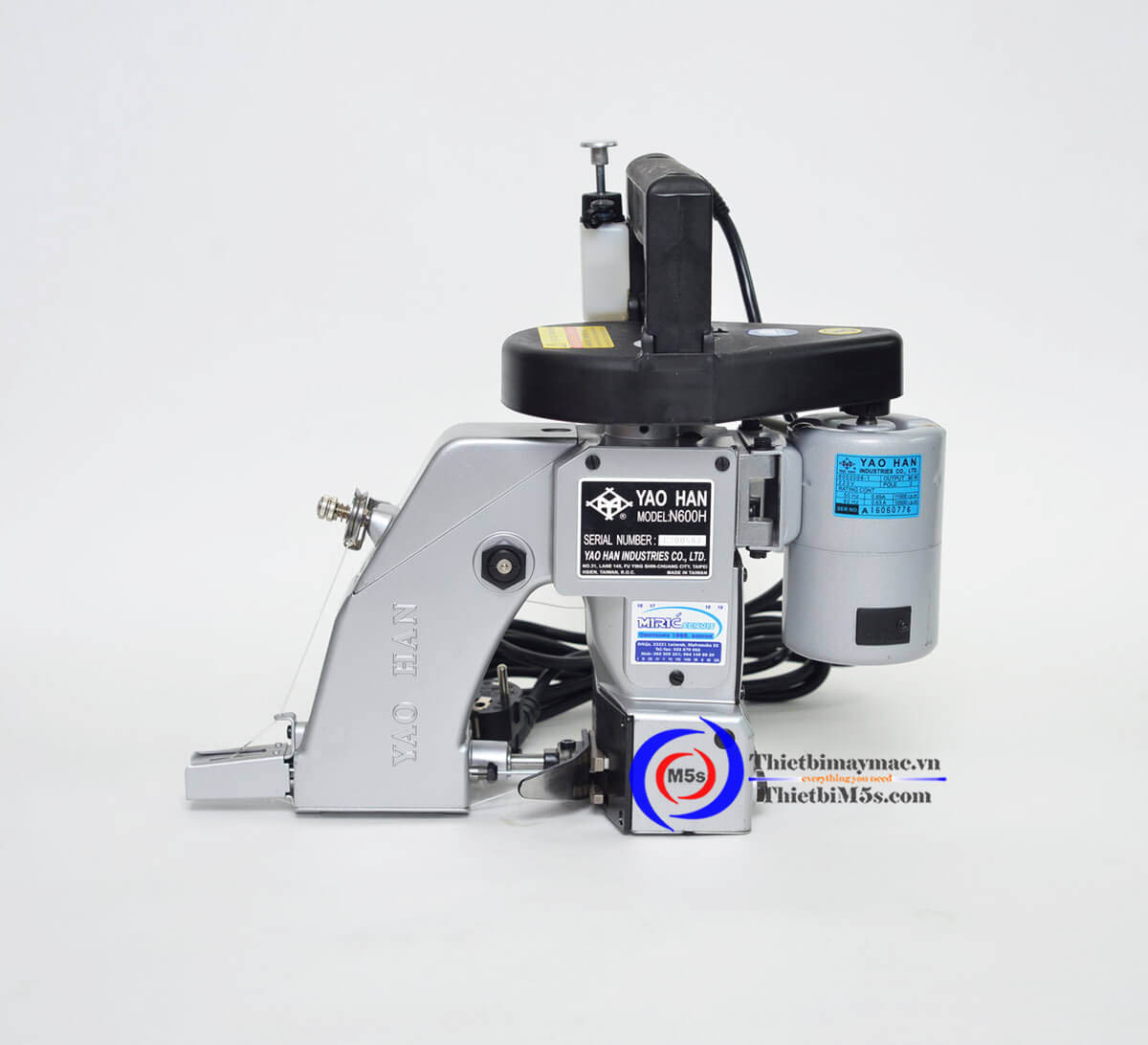 Máy may bao cầm tay Yaohan N600H Máy may bao cầm tay Yaohan N600H
