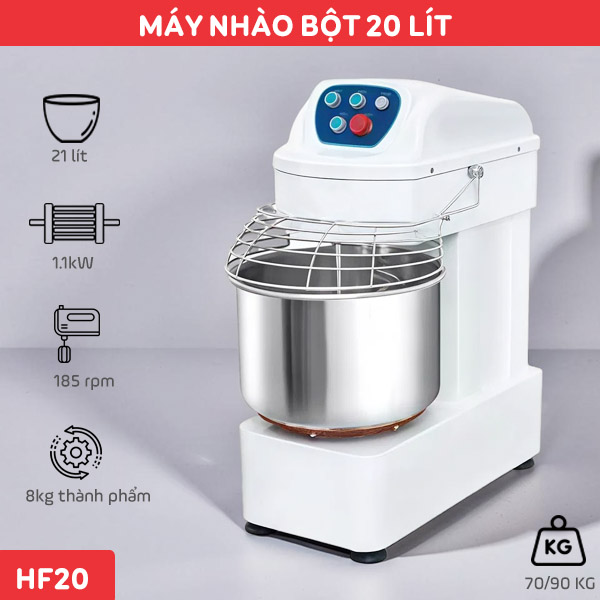 Máy nhào bột 20 lít