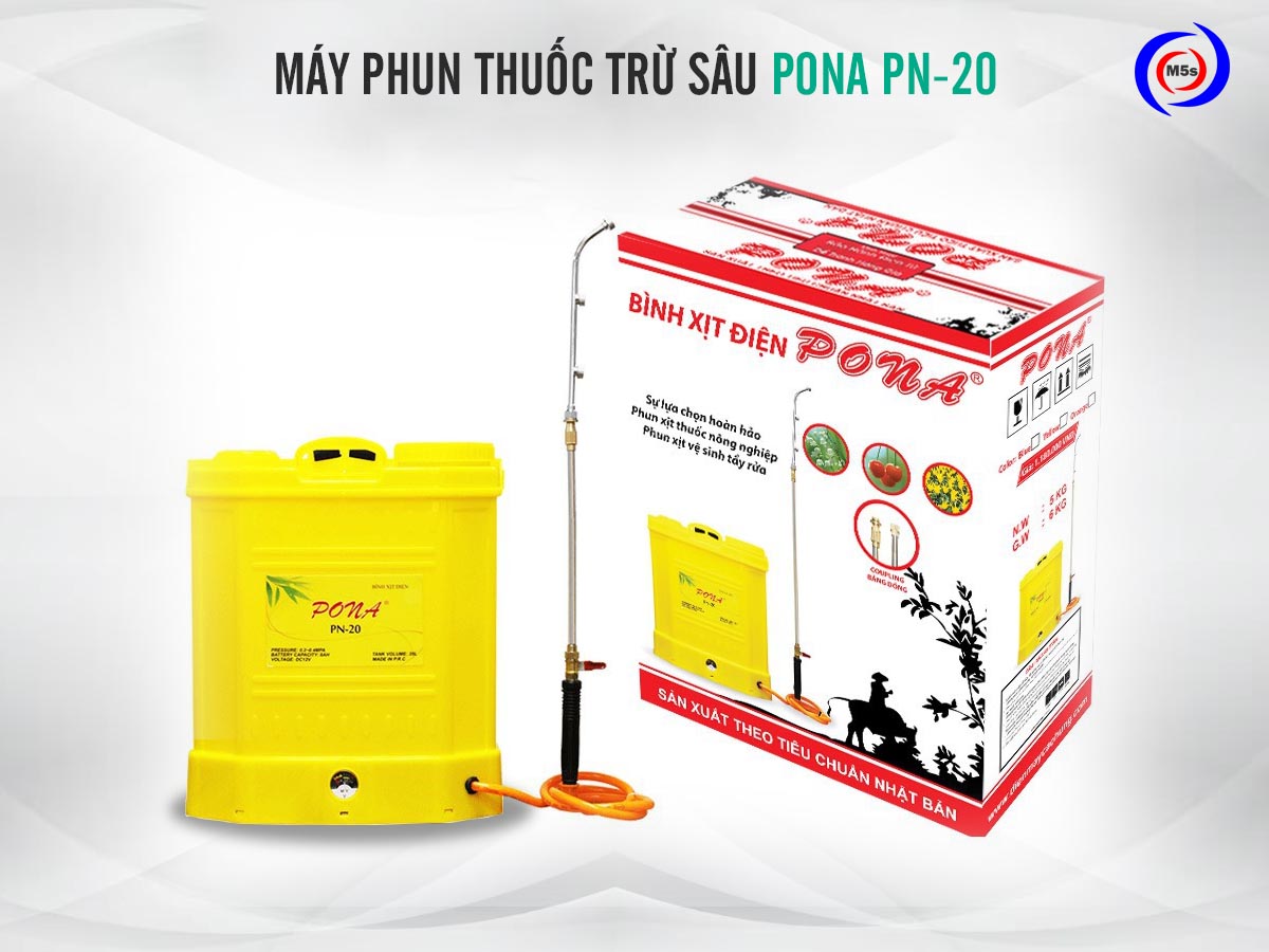 Máy phun thuốc trừ sâu chạy điện Pona PN-20