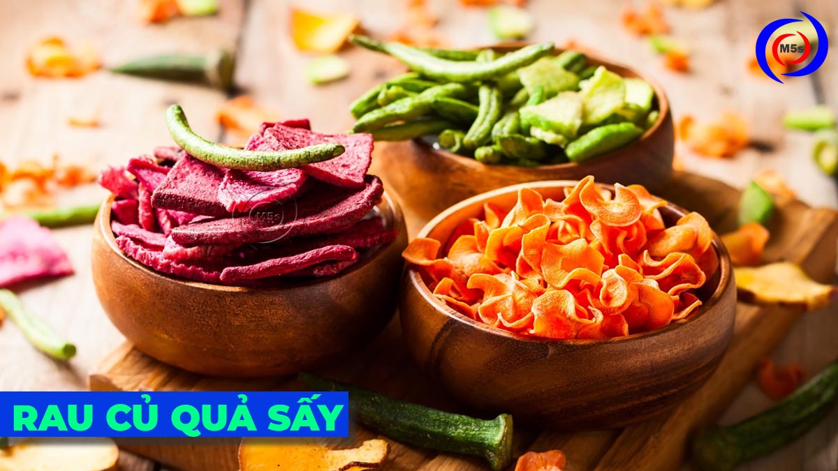 Máy sấy thực phẩm sấy rau củ quả