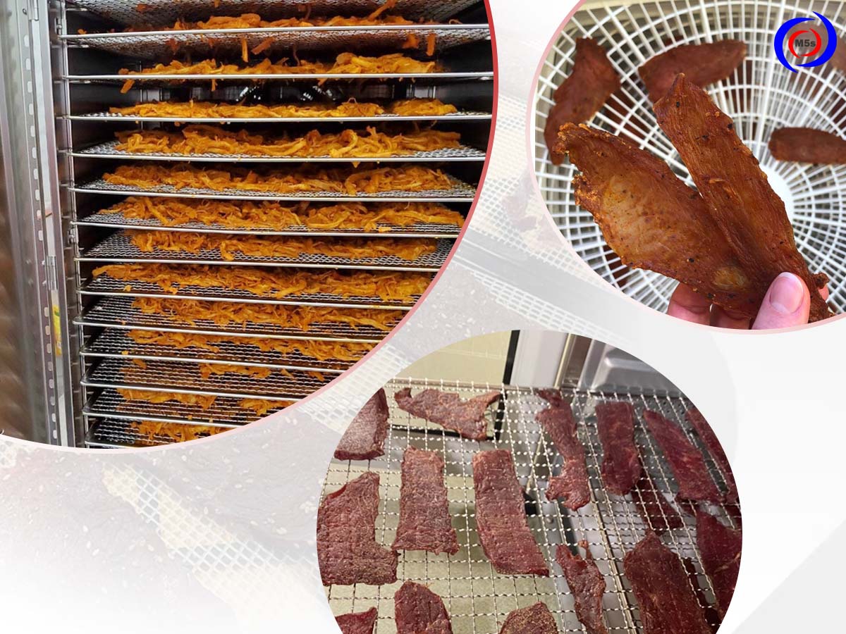 Thành phẩm máy sấy thịt