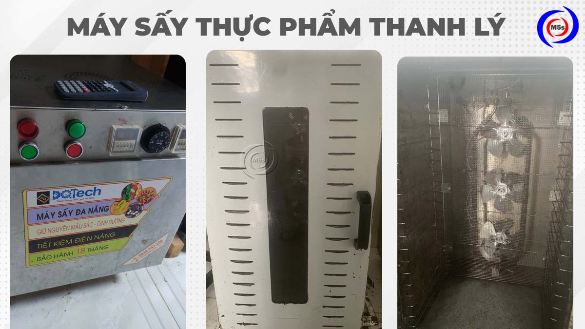 Máy sấy thực phẩm thanh lý