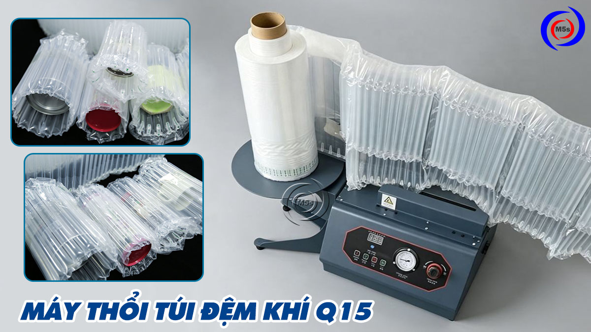 thành phẩm của máy thổi cột khí chống sốc Q15