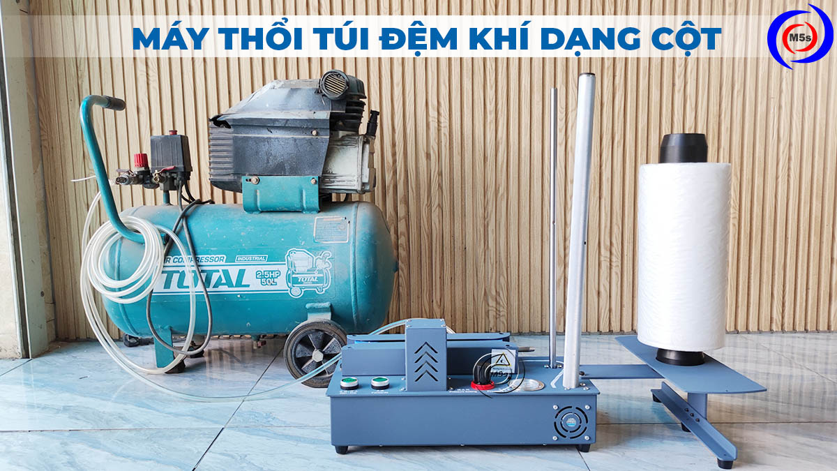 Máy thổi túi đệm khí dạng cột