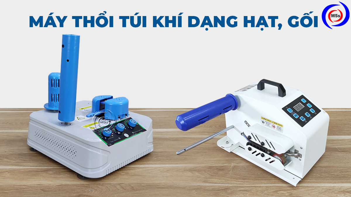 Máy thổi túi khí dạng hạt, gối