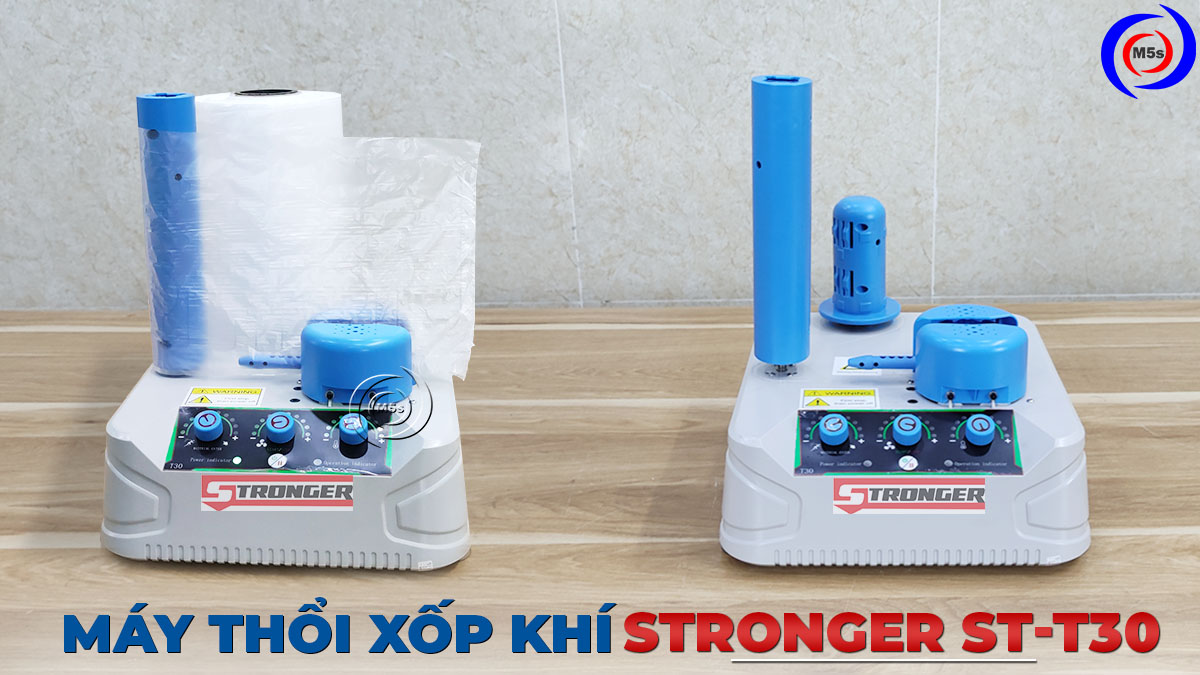 Máy thổi túi khí chèn hàng Stronger ST-T30 Máy thổi túi khí chèn hàng Stronger ST-T30