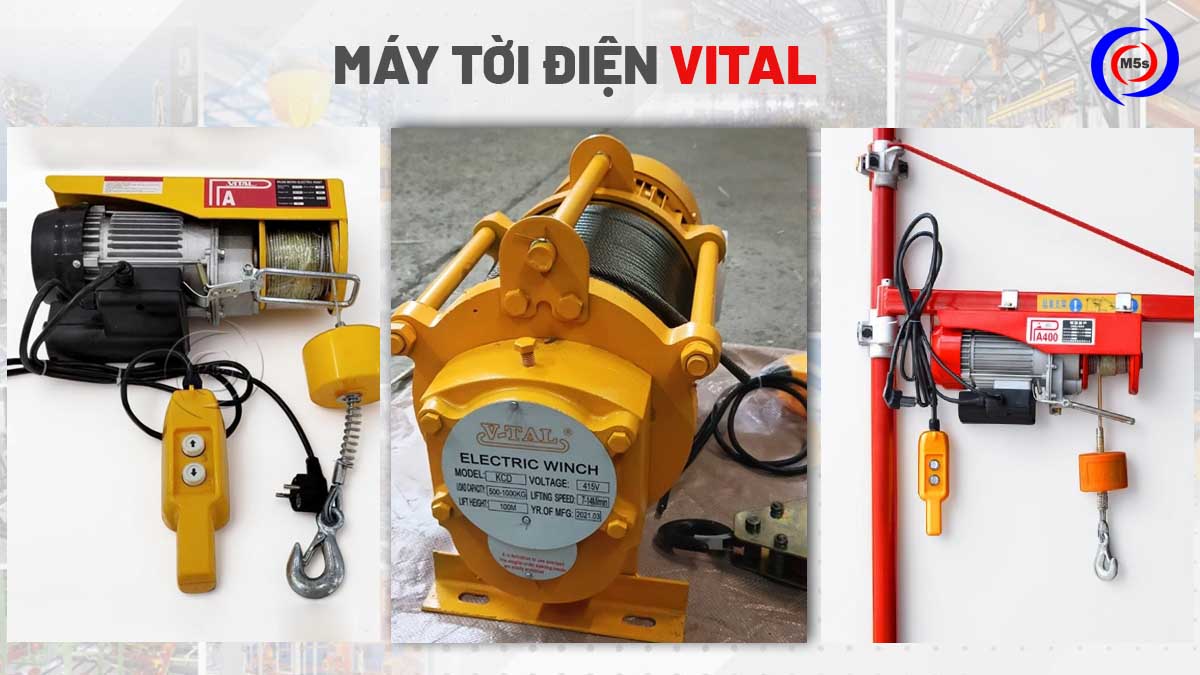 Máy tời điện Vital (Nhật Bản)