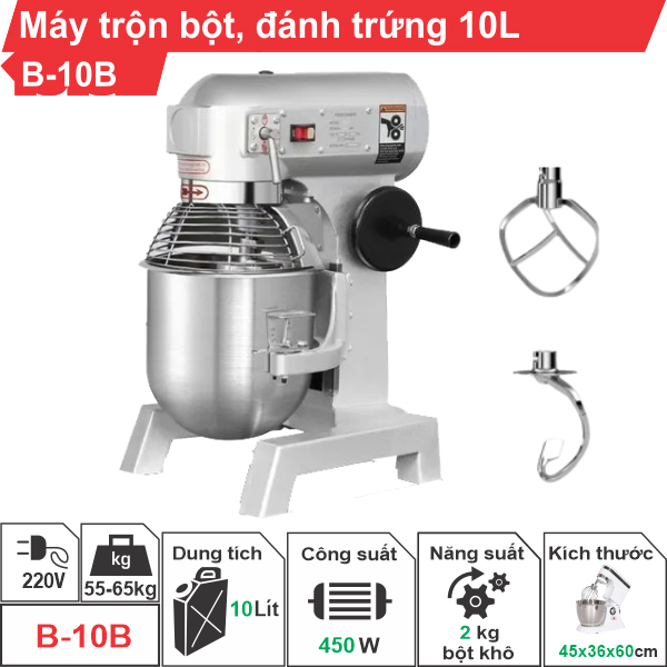 Máy trộn bột, đánh trứng 10l Máy trộn bột, đánh trứng 10l