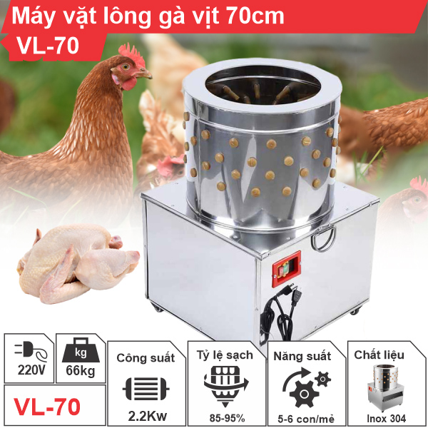 Máy vặt lông gia cầm gà - vịt Máy vặt lông gia cầm gà - vịt