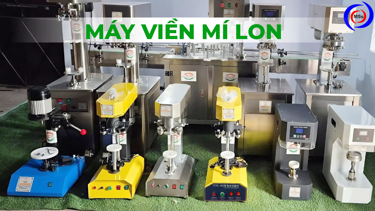 Máy viền mí lon