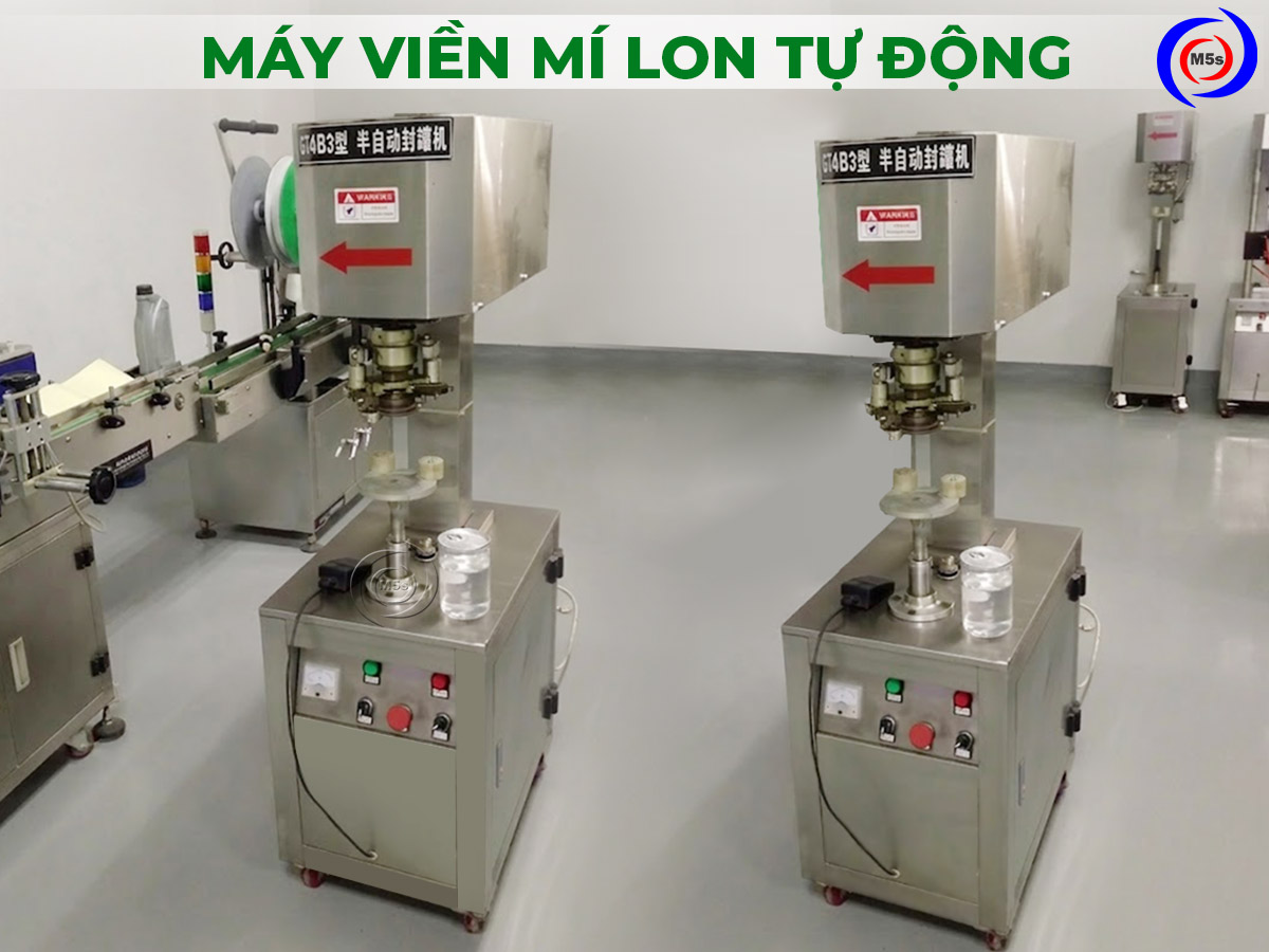Máy viền mí lon tự động