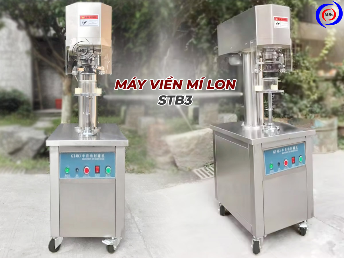Cấu tạo máy viền mí nắp nhôm STB3