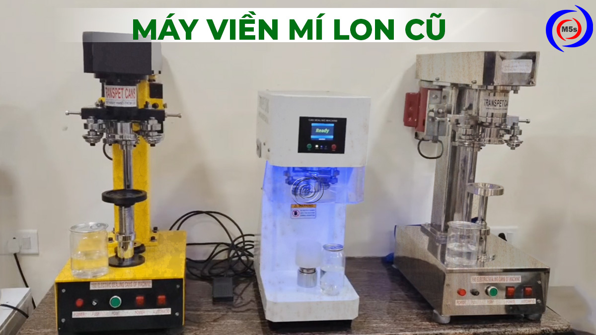 máy viền mí lon cũ