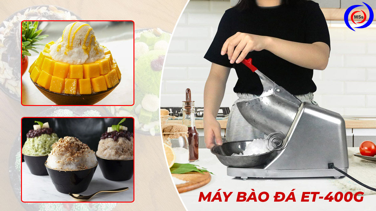 Máy bào đá ET-400G Máy bào đá ET-400G