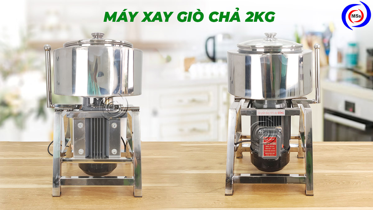 Máy xay giò chả 2kg cho gia đình