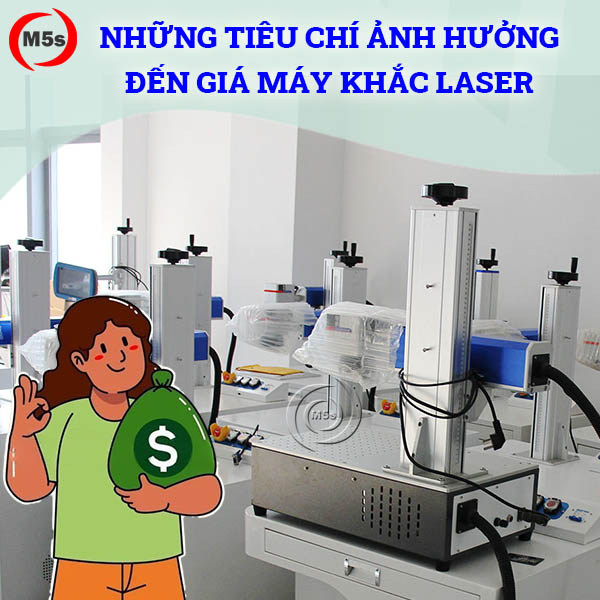 Những tiêu chsi ảnh hưởng đến giá máy khắc laser