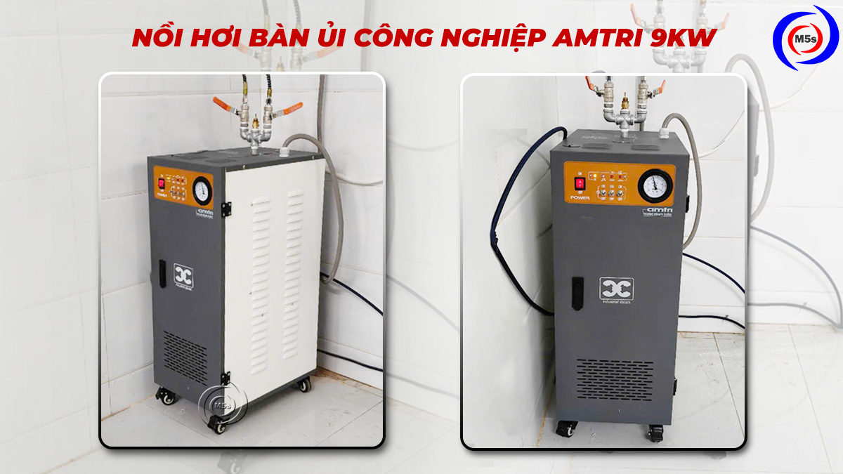 nồi ủi hơi công nghiệp AMTRI 9KW