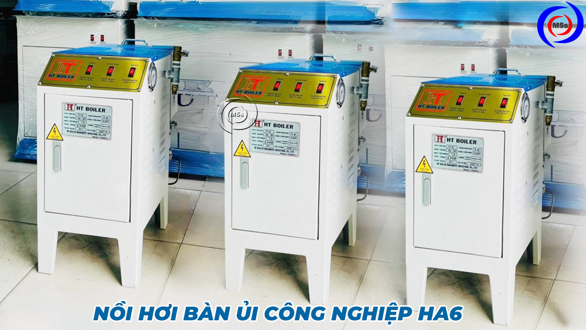 Nồi ủi hơi công nghiệp 6KW HA6