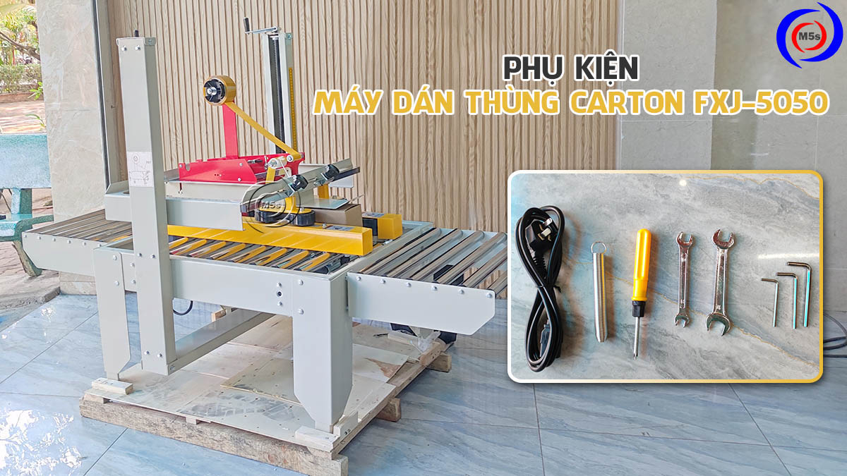 Bộ phụ kiện máy dán băng keo thùng FXJ-5050