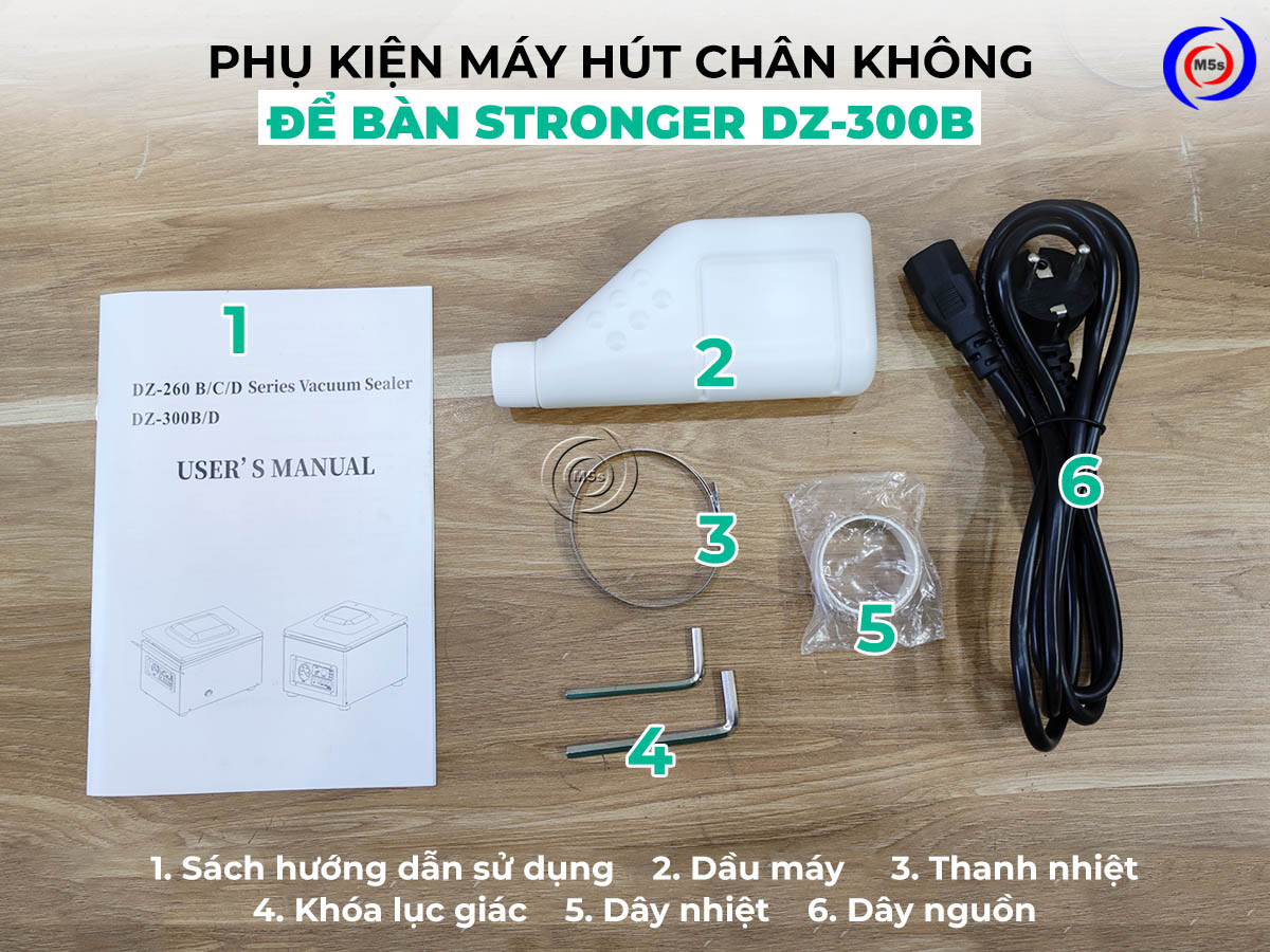 Phụ kiện máy hút chân không để bàn DZ-300B Phụ kiện máy hút chân không để bàn DZ-300B