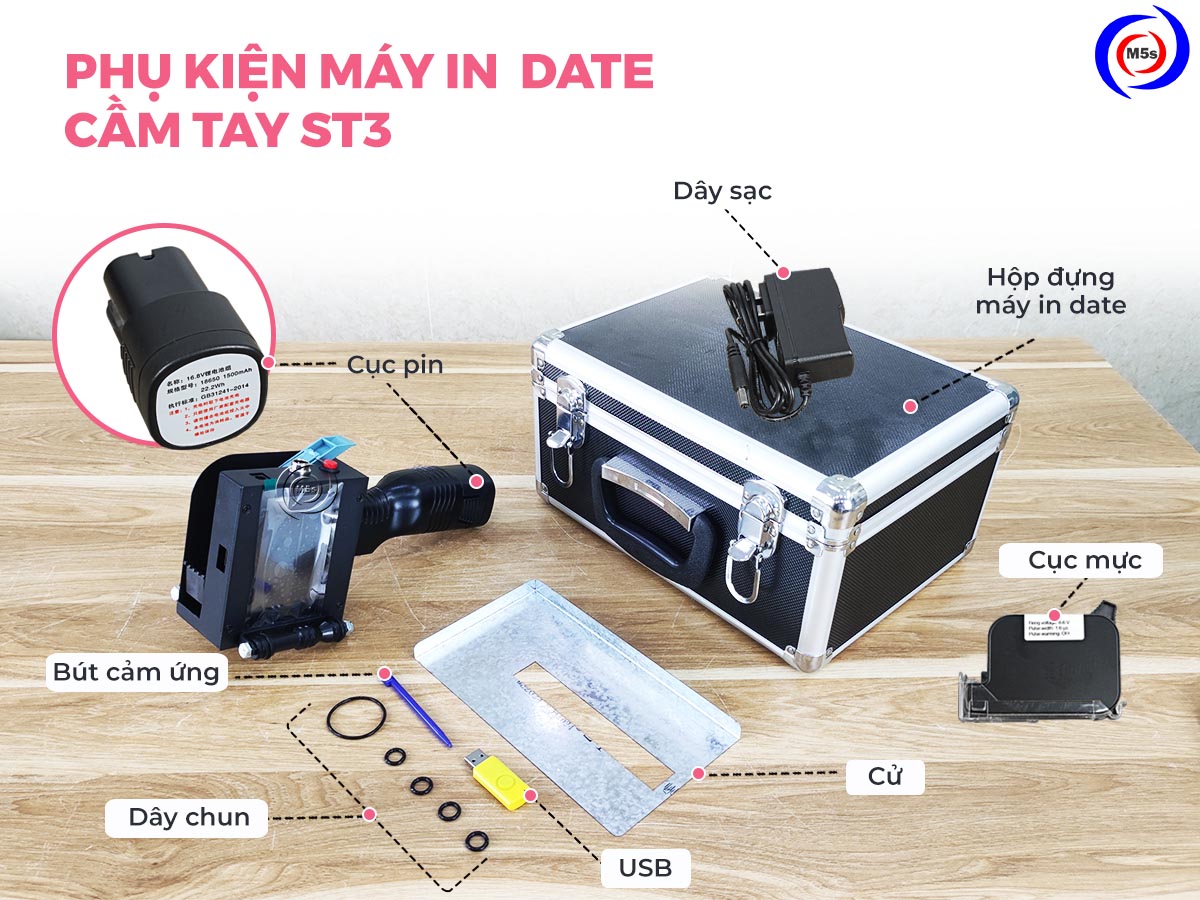 Phụ kiện máy in date cầm tay ST3
