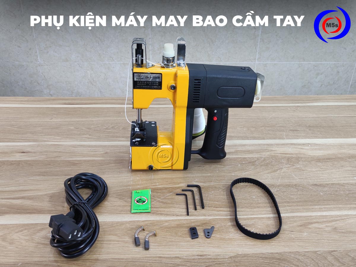 Phụ kiện đi kèm của máy may bao cầm tay