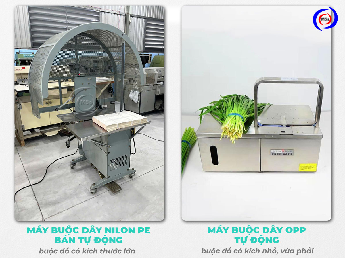 Sử dụng loại máy buộc dây phù hợp