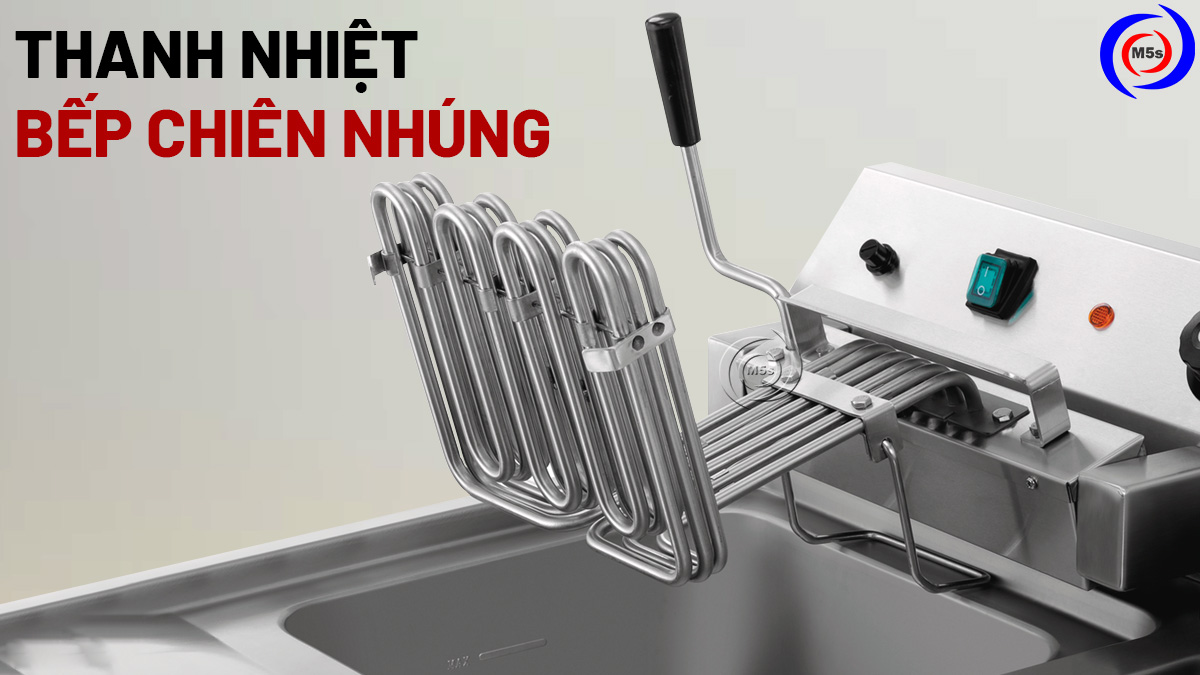 thanh nhiệt bếp chiên nhúng