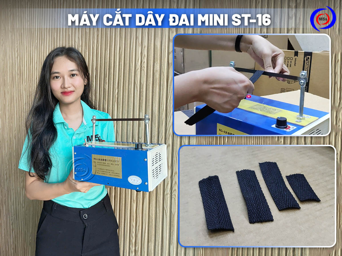 máy cắt dây đai mini bằng tay ST-16