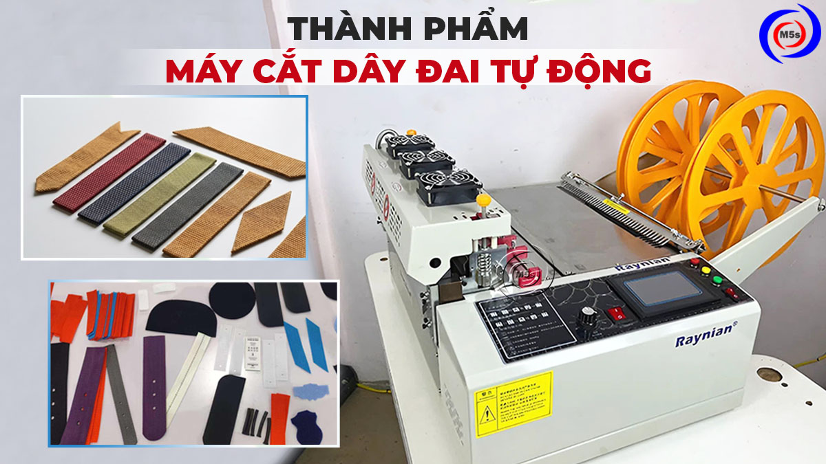 thành phẩm máy cắt dây đai tự động